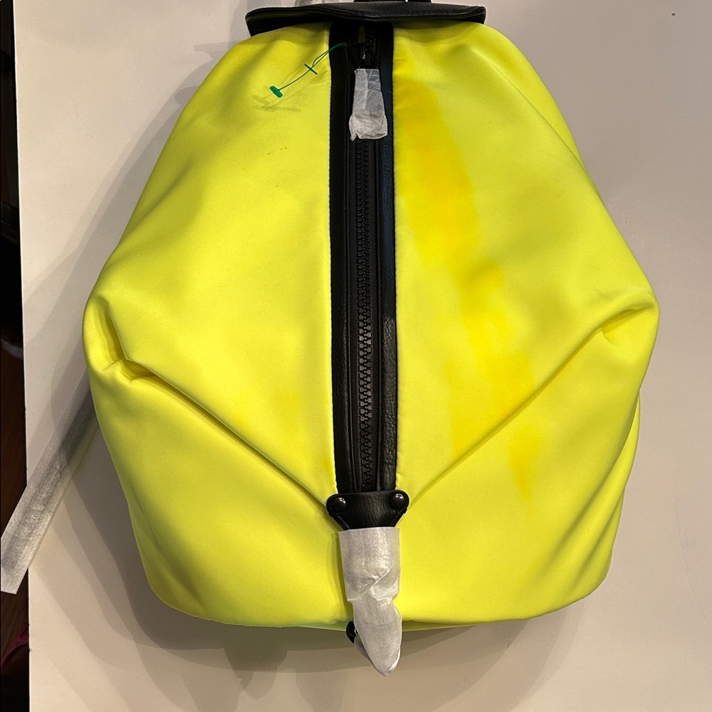 Rebecca Minkoff Neon Yellow Backpack